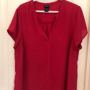 Torrid fushia blouse
